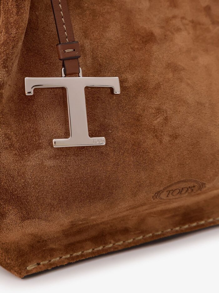 TOD'S Suede Shoulder Bag
