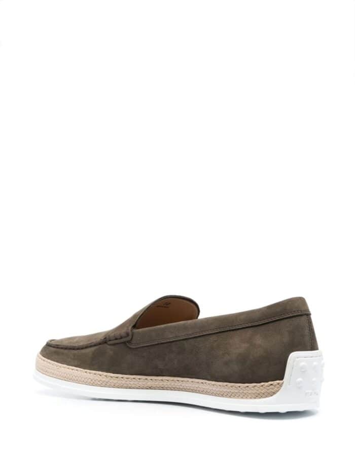 TODS Suede Slip-on Loafers