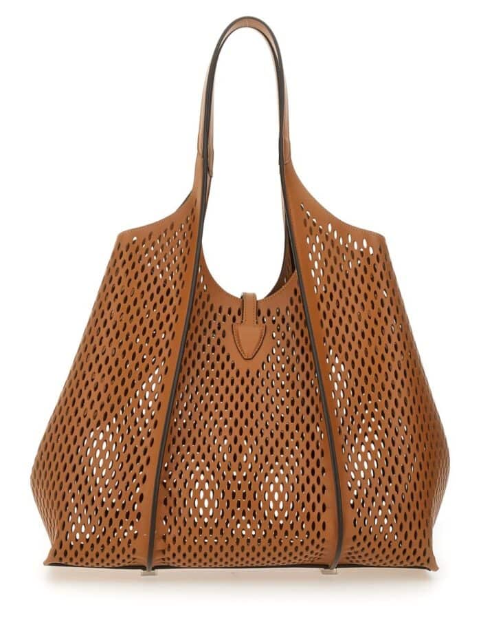 TOD'S "T TIMELESS" MEDIUM SHOPPING BAG