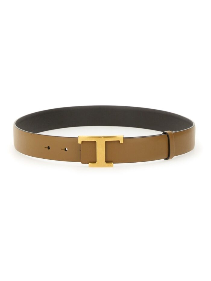 TOD'S "T TIMELESS" REVERSIBLE BELT