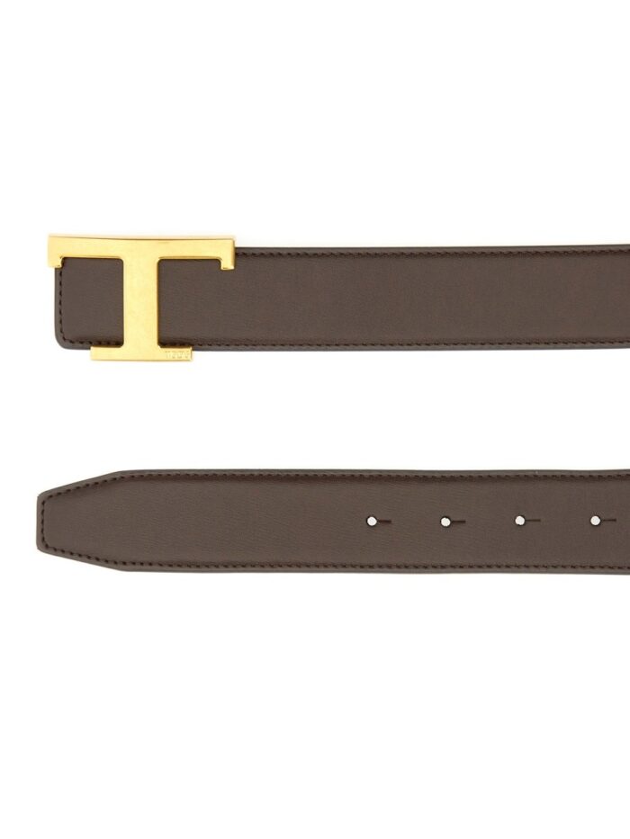 TOD'S "T TIMELESS" REVERSIBLE BELT
