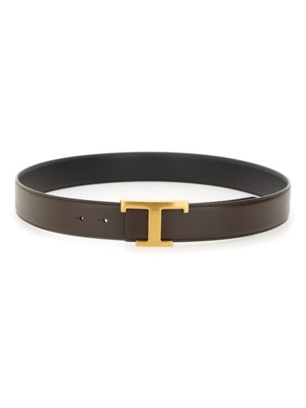 TOD'S "T TIMELESS" REVERSIBLE BELT