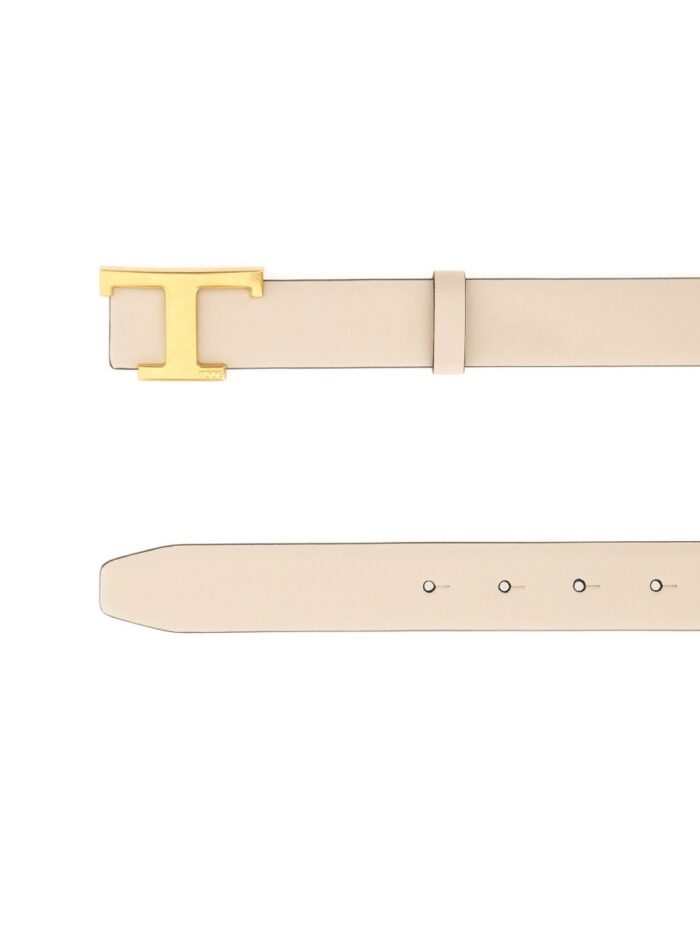 TOD'S "T TIMELESS" REVERSIBLE LEATHER BELT