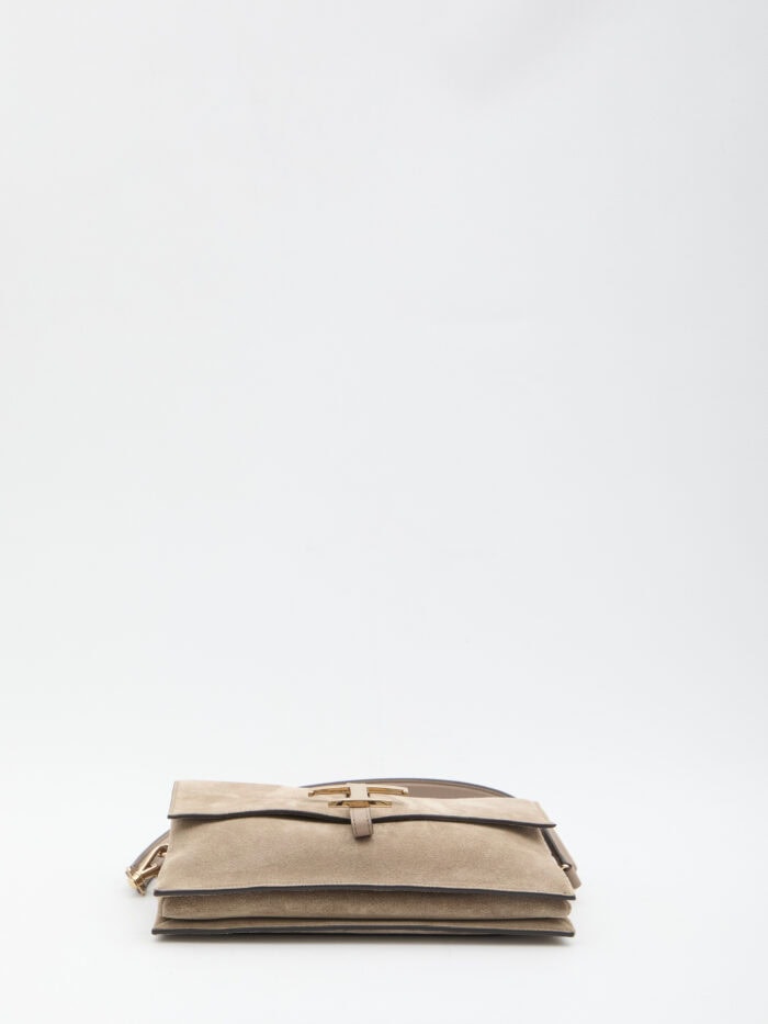 Tod's T Timelss flap bag in leather