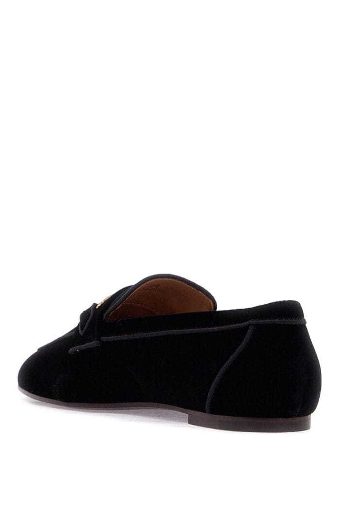 TOD'S Velvet Loafers For