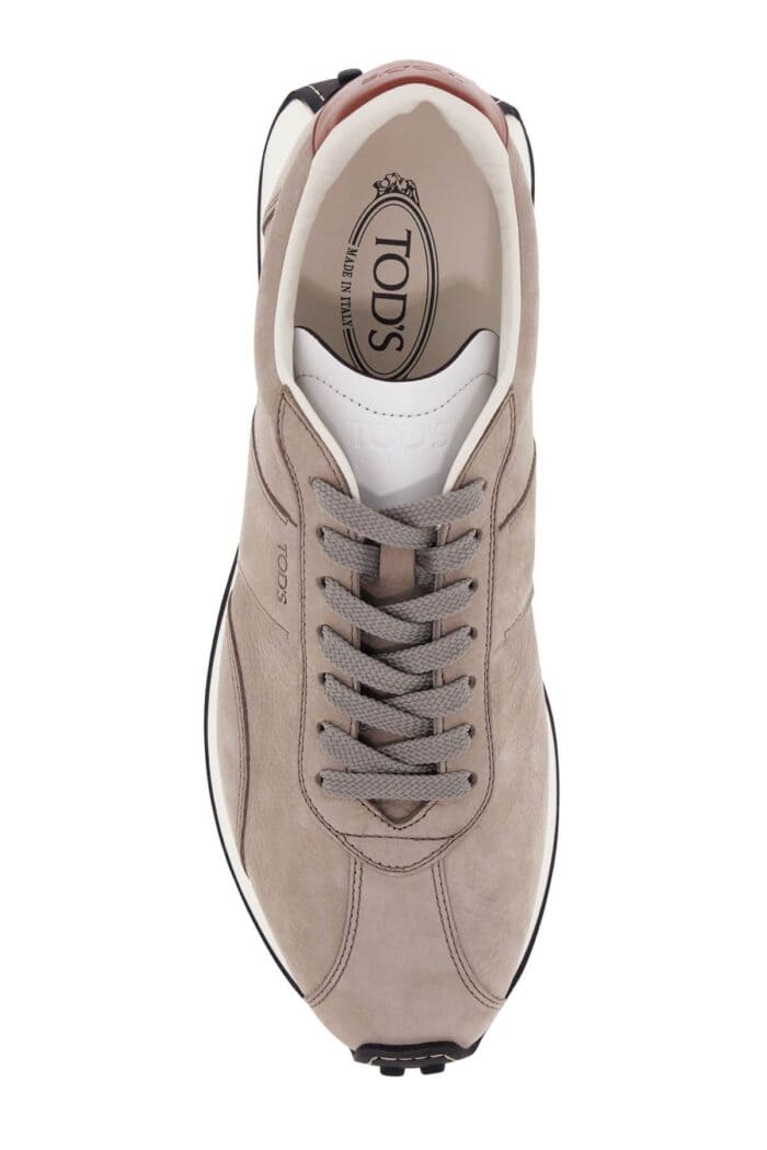 TOD'S Vintage Leather T Sneakers In 8