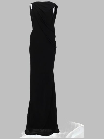 TOM FORD ABITO DA SERA IN JERSEY CRÊPE DRAPPEGGIATO