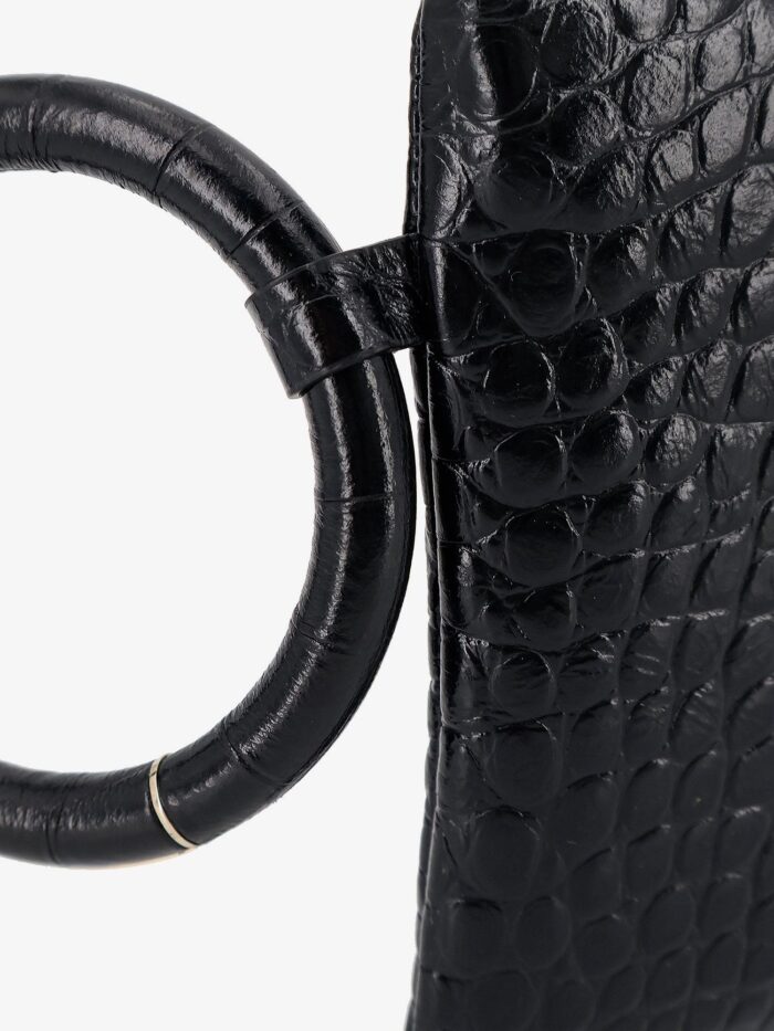 TOM FORD Aura Crocodile-print Leather Clutch Bag