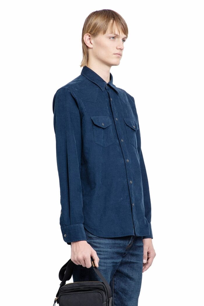 TOM FORD Baby Corduroy Western Shirt