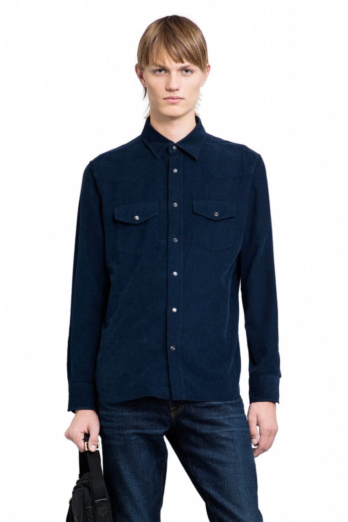 TOM FORD Baby Corduroy Western Shirt