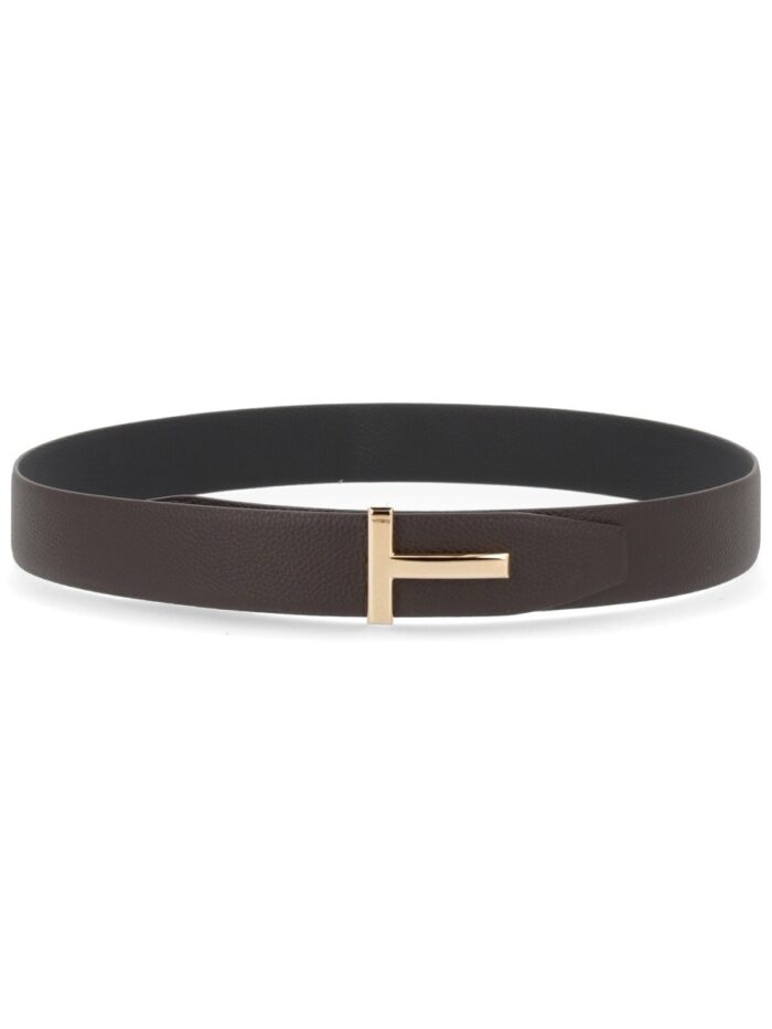 tom ford belt with buckle "t" TOM FORD BELT WITH BUCKLE "T"