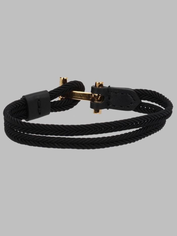 TOM FORD BRACCIALE IN NYLON INTRECCIATO