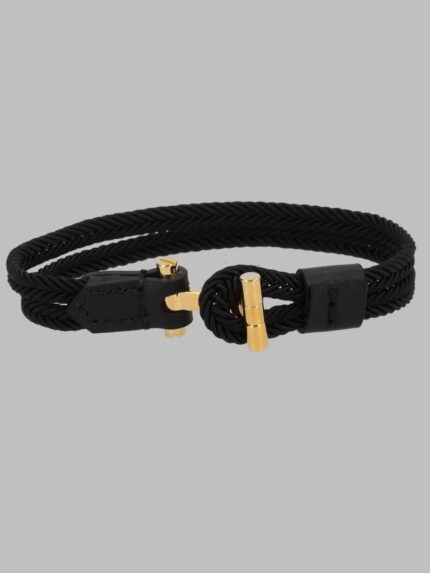 TOM FORD BRACCIALE IN NYLON INTRECCIATO