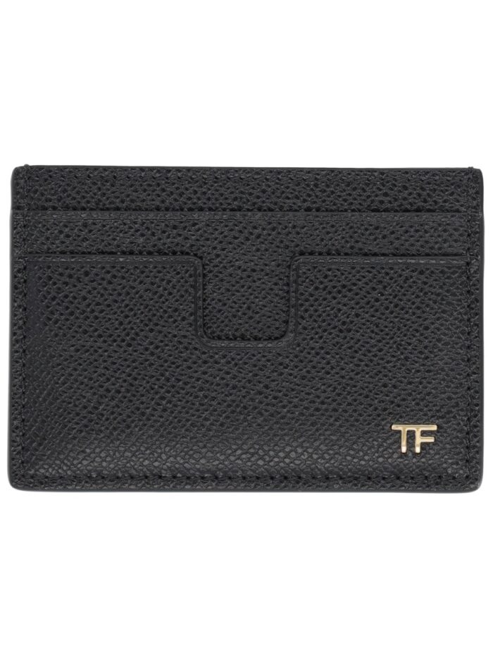 tom ford card holder with logo TOM FORD CARD HOLDER WITH LOGO