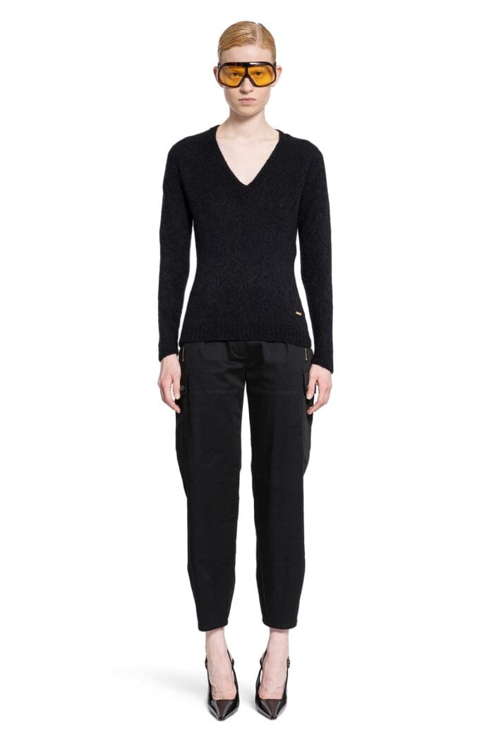 TOM FORD Cashmere Silk V-neck Sweater