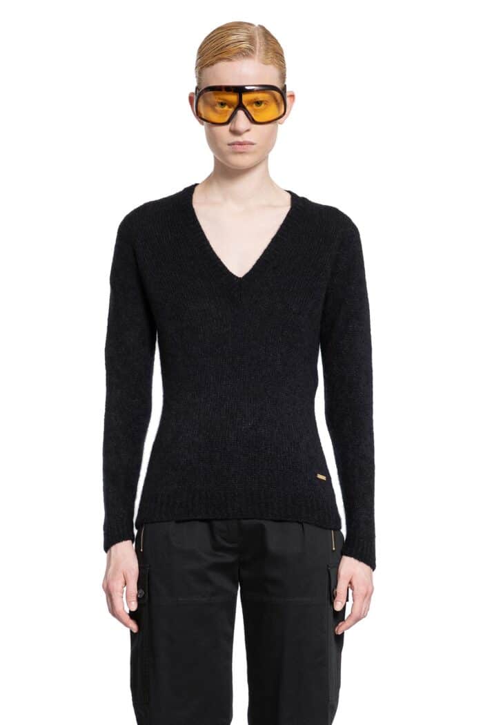 TOM FORD Cashmere Silk V-neck Sweater