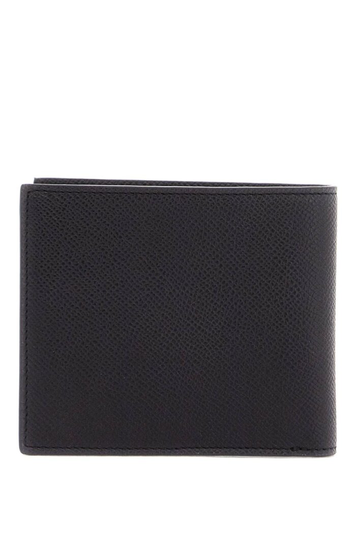 TOM FORD Compact Foldable Black Calfskin Wallet Made In Italy