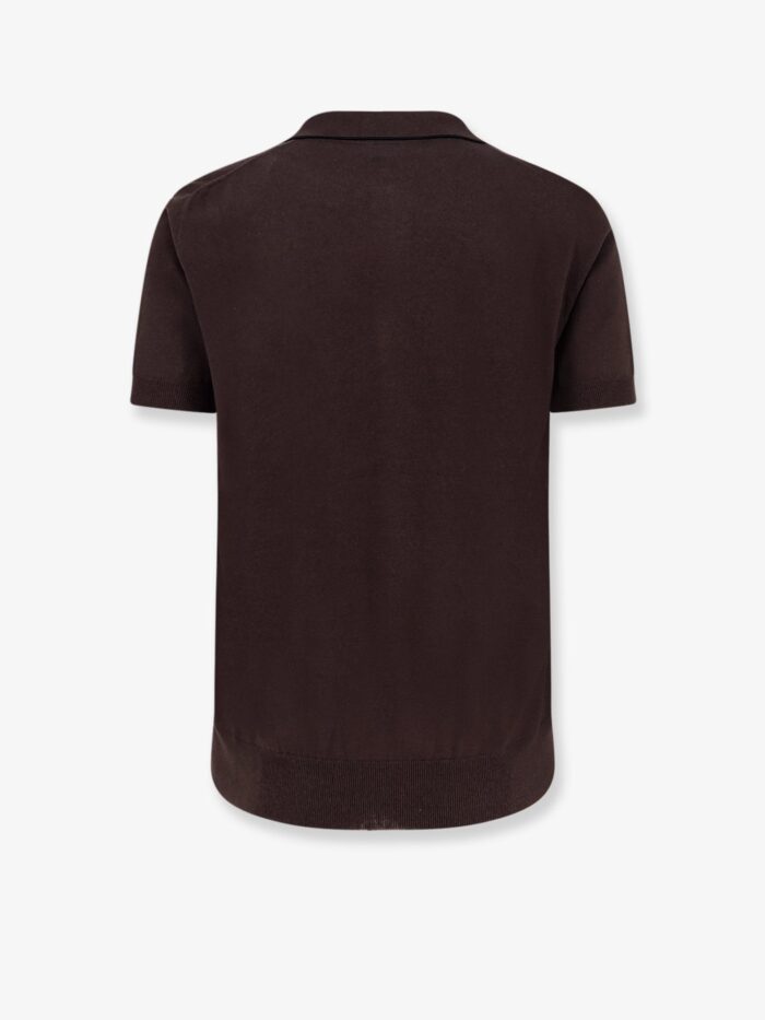TOM FORD Cotton And Silk Blend Polo Shirt