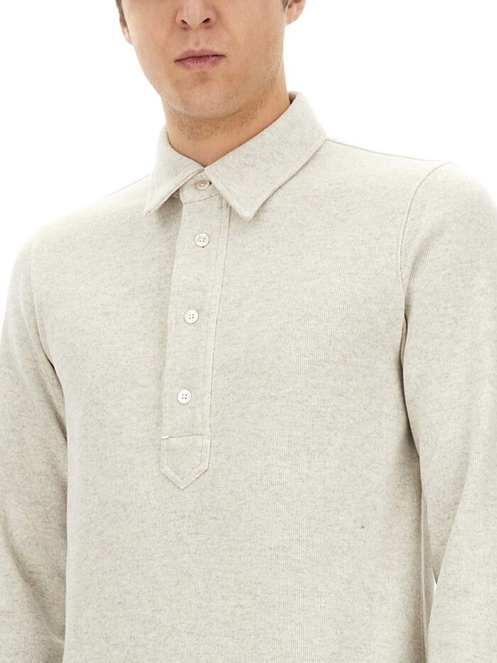 TOM FORD COTTON BLEND POLO SHIRT
