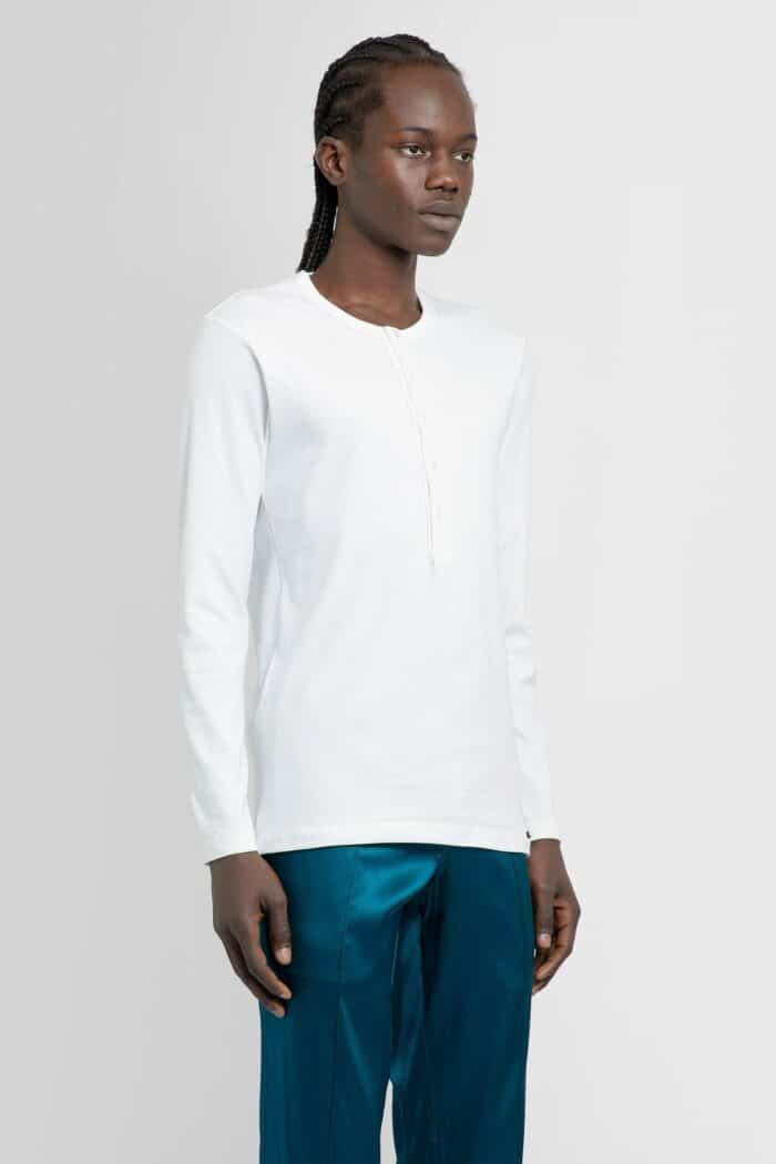 TOM FORD Cotton Henley T-shirt