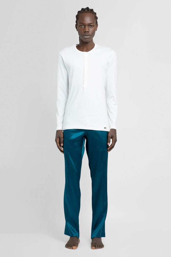 TOM FORD Cotton Henley T-shirt