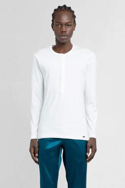 TOM FORD Cotton Henley T-shirt