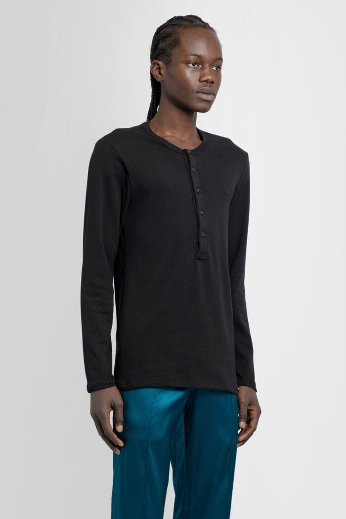 TOM FORD Cotton Henley T-shirt