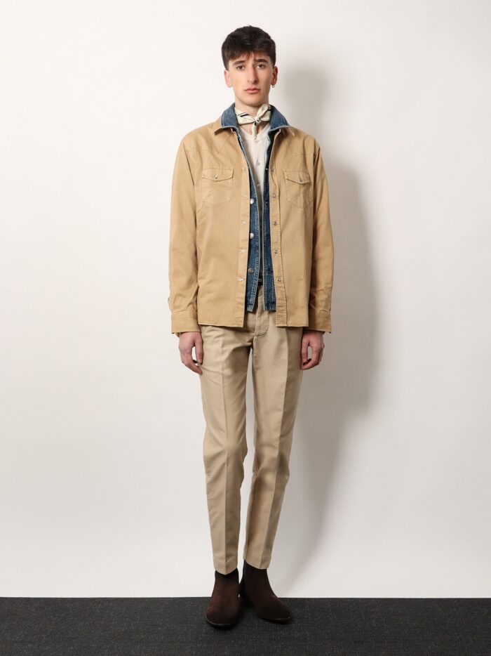TOM FORD Cotton Shirt With Pockets And Stitching