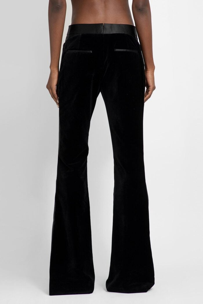 TOM FORD Cotton Velvet Tuxedo Flare Pants