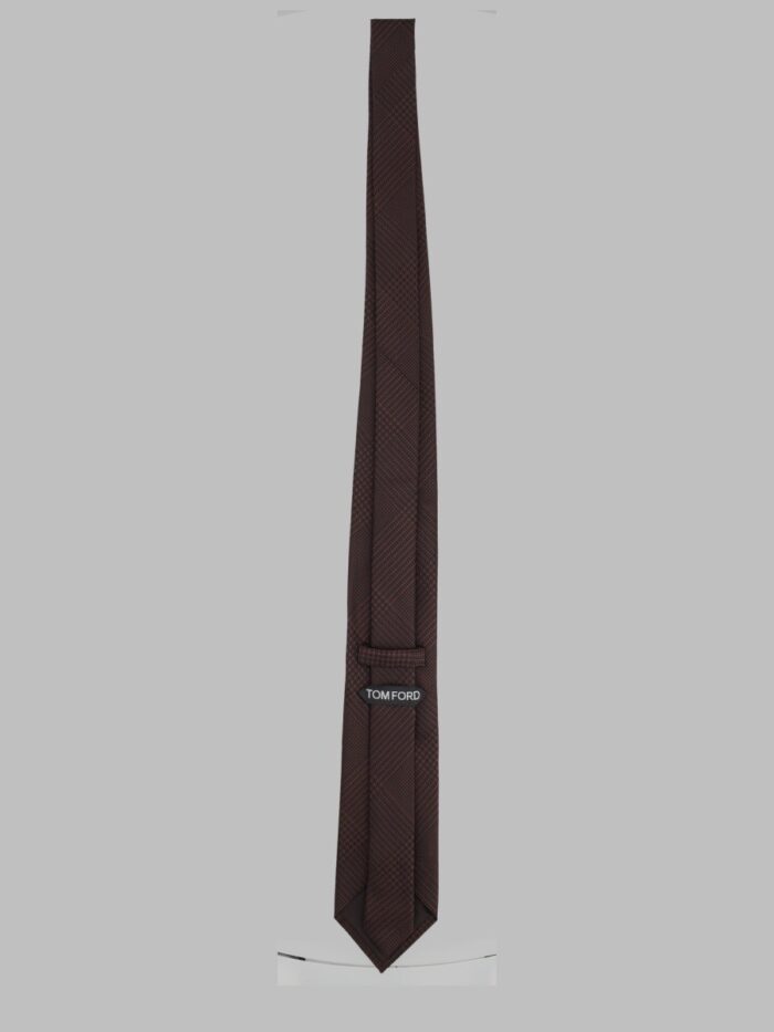TOM FORD CRAVATTA IN JACQUARD DI SETA 8 CM