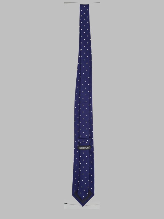 TOM FORD CRAVATTA IN JACQUARD DI SETA 8 CM