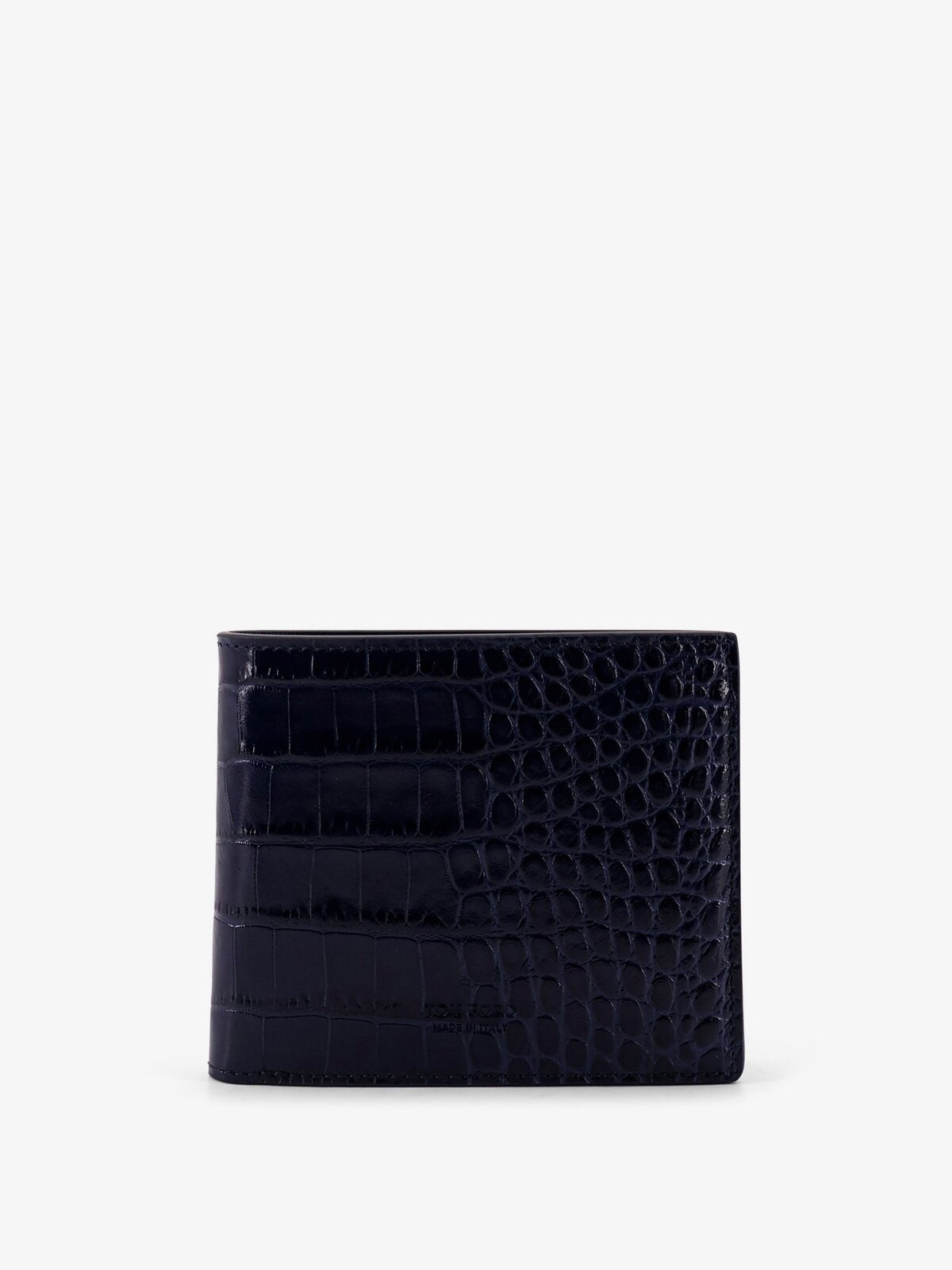 TOM FORD Croco Print Leather Wallet