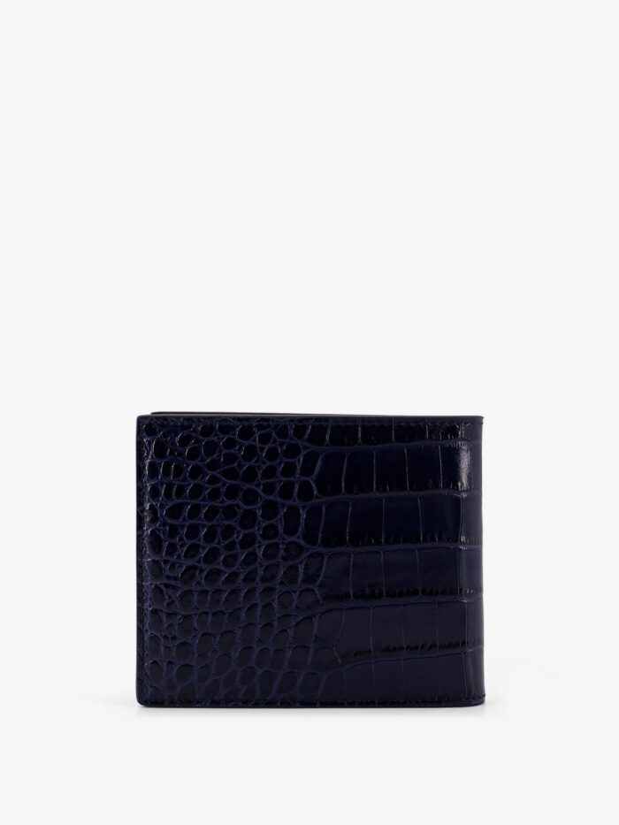 TOM FORD Croco Print Leather Wallet