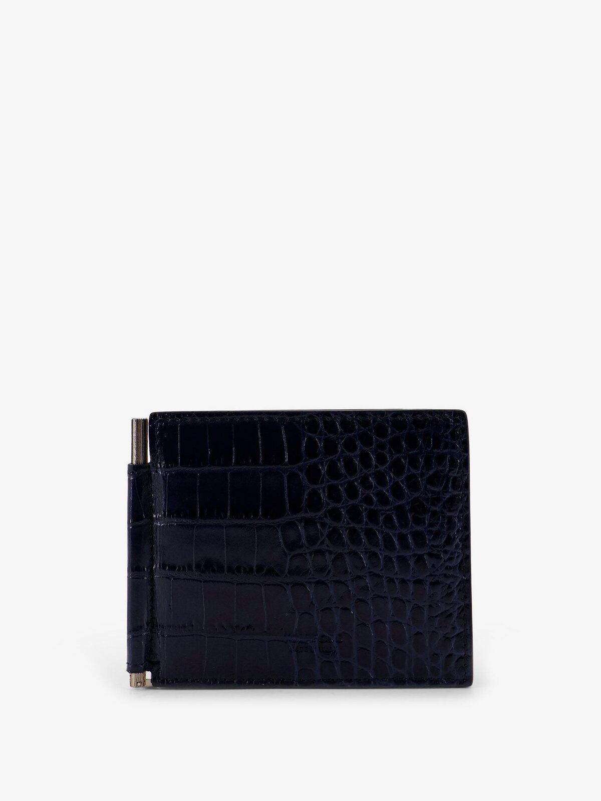 TOM FORD Croco Print Leather Wallet