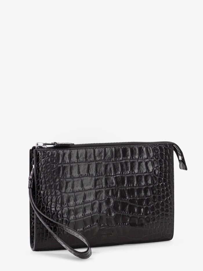 TOM FORD Crocodile-print Leather Clutch Bag