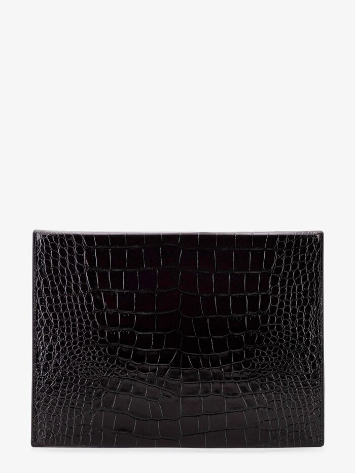 TOM FORD Crocodile-print Leather Document Holder