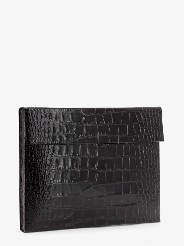 TOM FORD Crocodile-print Leather Document Holder