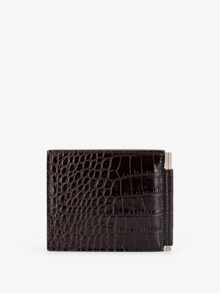 TOM FORD Crocodile-print Leather Wallet