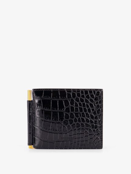 TOM FORD Crocodile-print Leather Wallet
