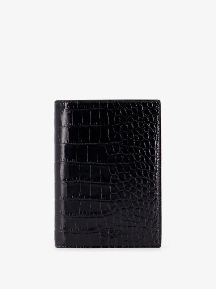 TOM FORD Crocodile-print Leather Wallet