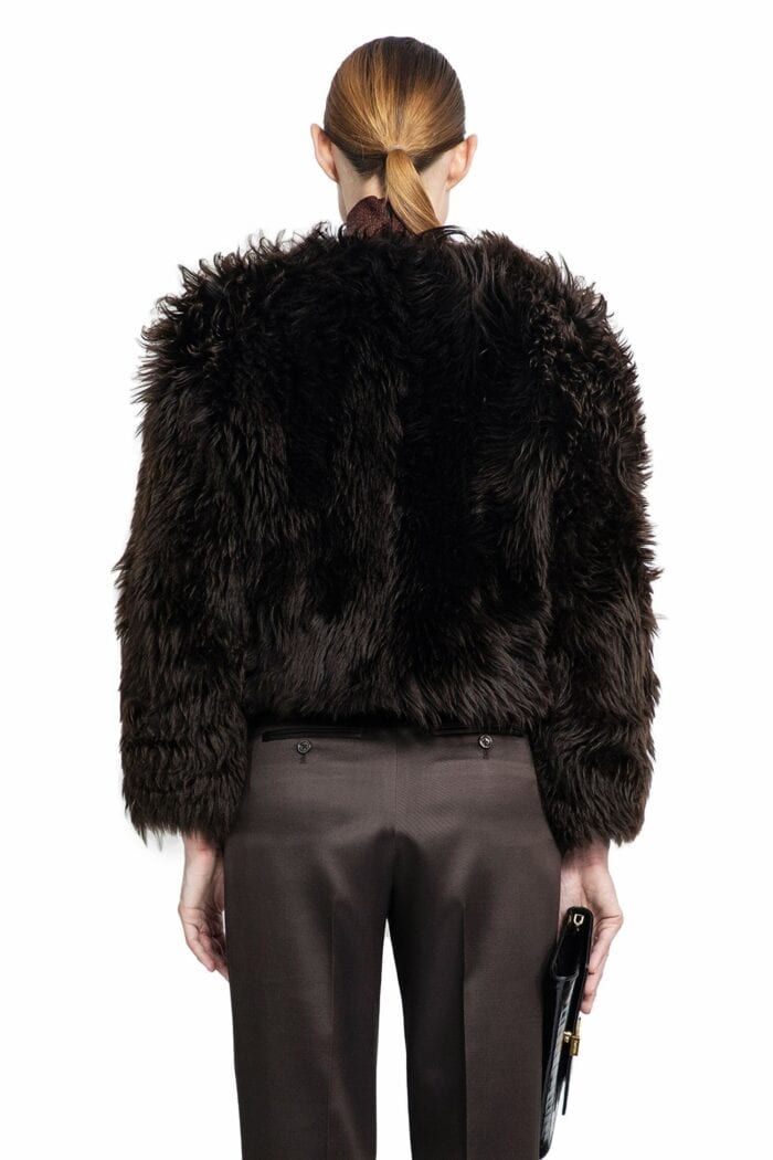 TOM FORD Curly Shearling Jacket