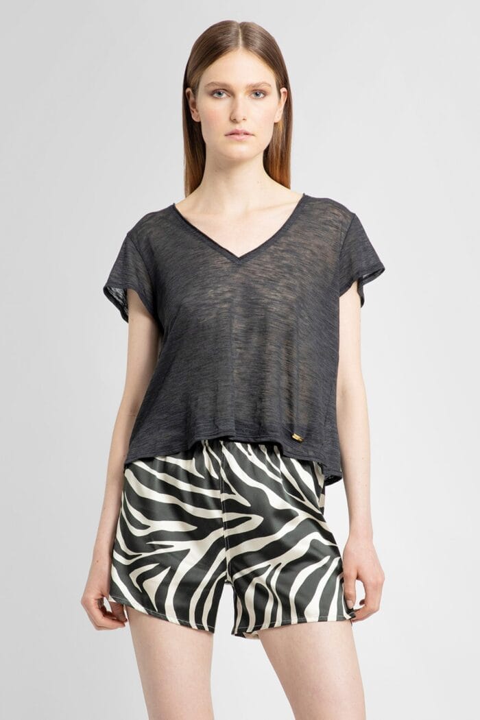 TOM FORD Cut And Sewn V-neck T-shirt