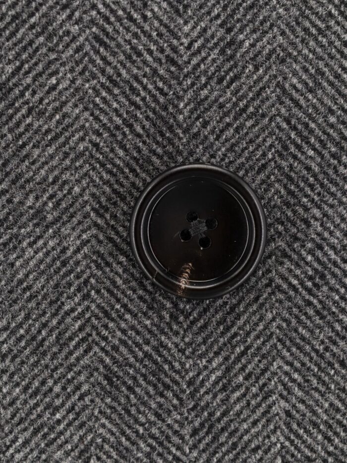 TOM FORD Double-breasted Wool Coat With Herringbone Motif