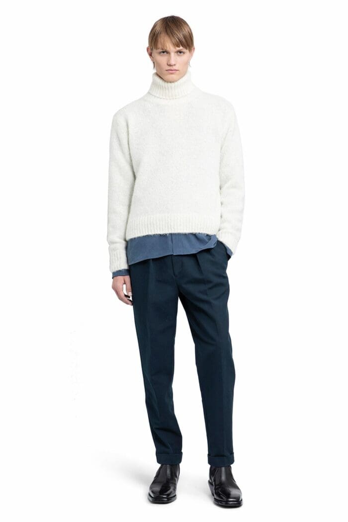 TOM FORD Double Cotton Satin Semi Sartorial Pants