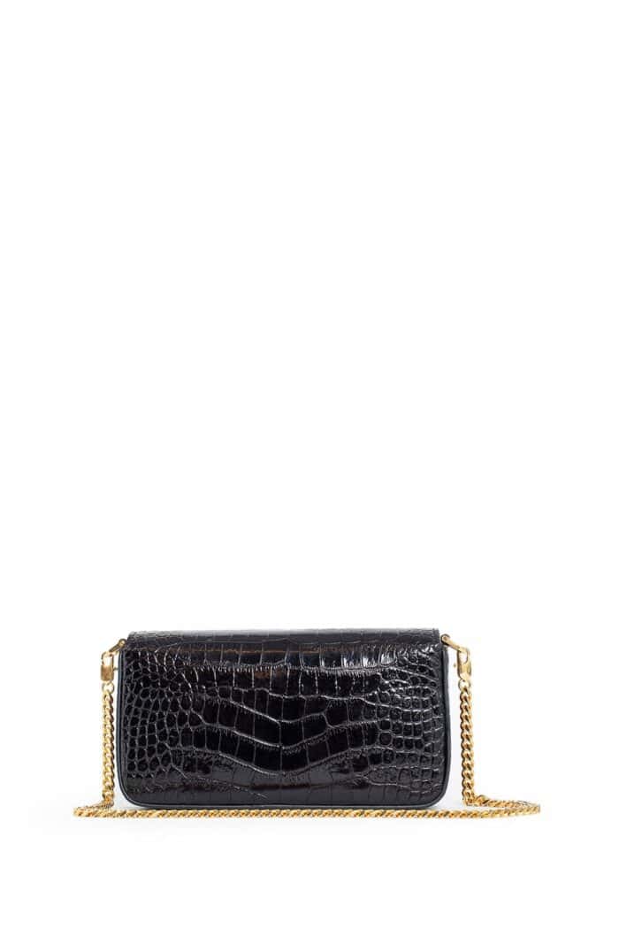 TOM FORD Embossed Croc Leather Mini Bag