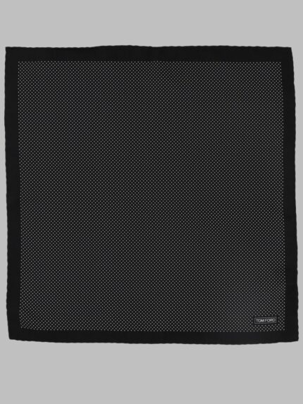 TOM FORD FAZZOLETTO DA TASCHINO CON BORDO TONO SU TONO