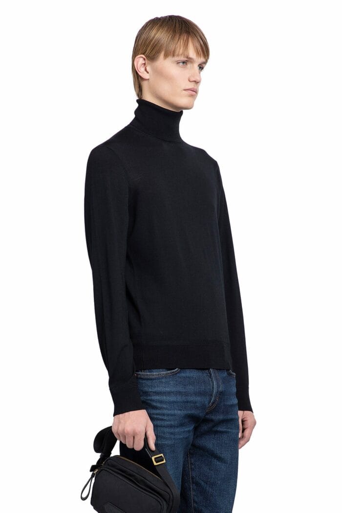 TOM FORD Fine Gauge Merino Roll Neck Sweater