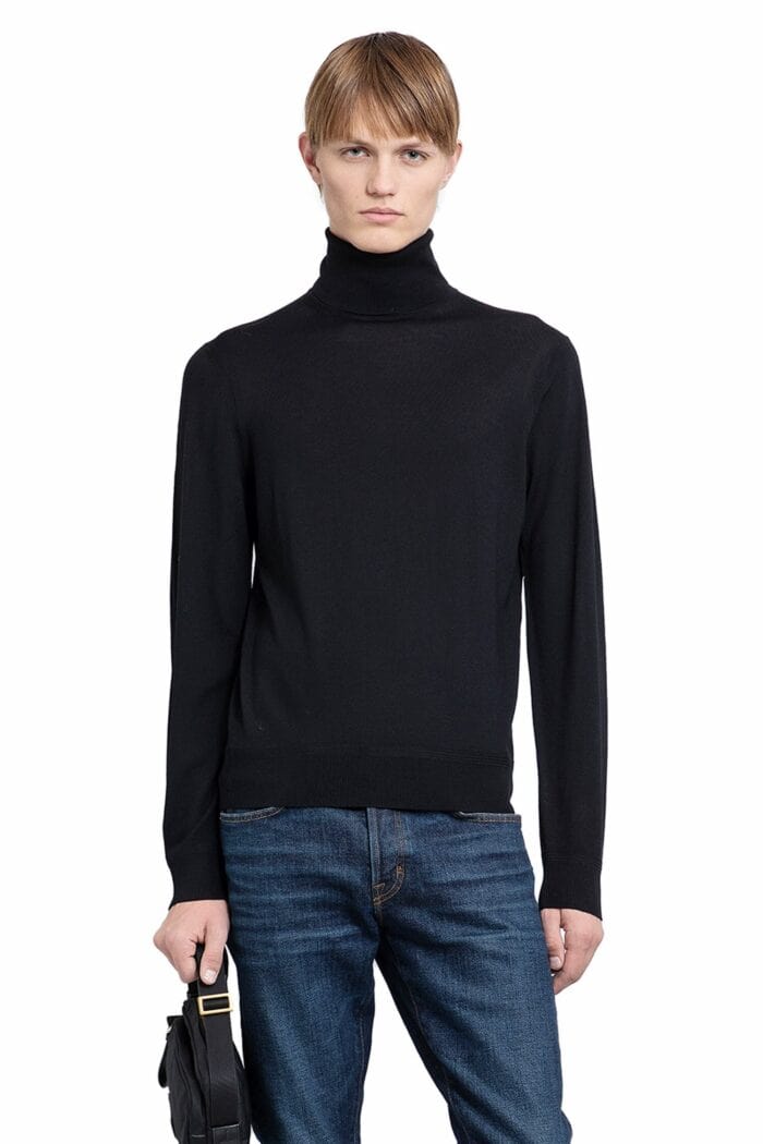 TOM FORD Fine Gauge Merino Roll Neck Sweater