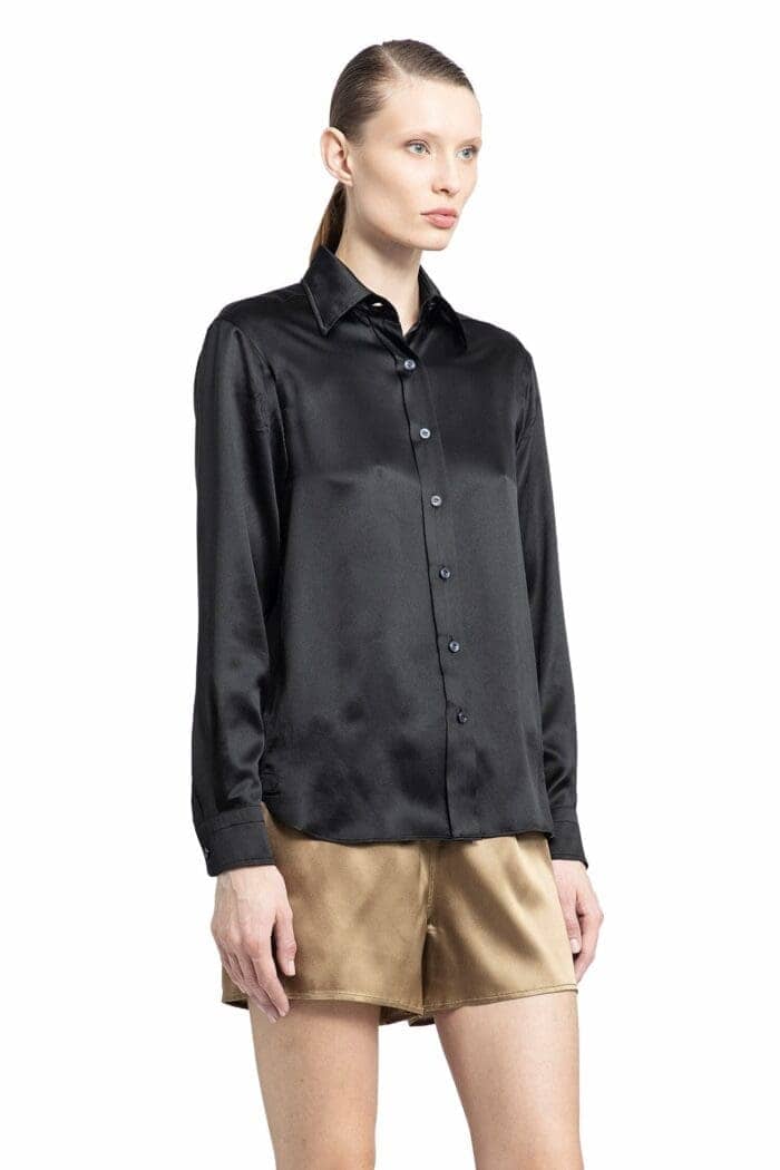 TOM FORD Fluid Charmeuse Silk Shirt