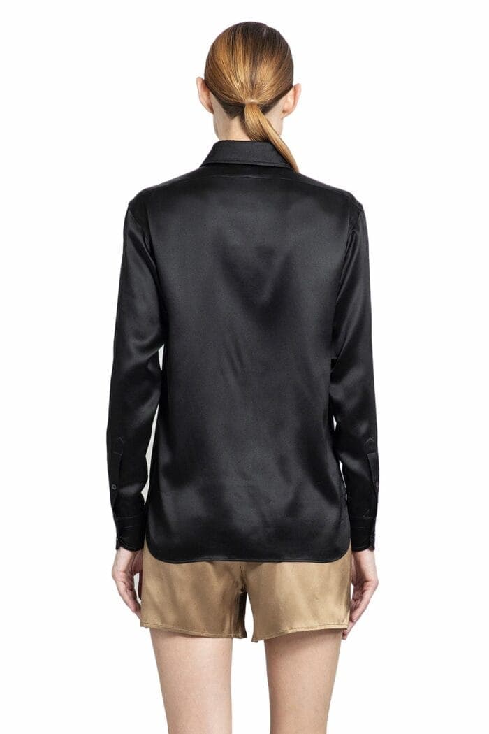 TOM FORD Fluid Charmeuse Silk Shirt